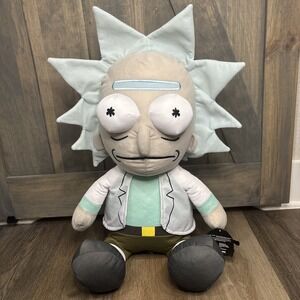 Rick & Morty Stuffed Plush 22" Doll Toy‎ Factory Figure Large Adult Swim 2018